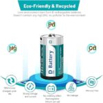 Compatible with BestFire D-7200mWh-1.5V USB 4800mAh Type-C Rechargeable Li-ion Battery (Pack of 2). - Image 5