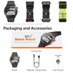 Loluka GPS Smart Watches with Compass Altitude Barometer ABC Watch for Men Women (Answer/Make Call) 1.43" AMOLED Smartwatch Running Adventure - Image 8