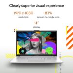 ASUS Vivobook Go 14, AMD Ryzen 3 7320U Processor,(8GB RAM/512GB SSD/14 FHD (1920 x 1080)/Windows 11/M365 Basic (1Year)*/Office Home 2024/Silver/1.38 kg), E1404FA-EB2321WS - Image 4