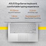 ASUS Vivobook Go 14, AMD Ryzen 3 7320U Processor,(8GB RAM/512GB SSD/14 FHD (1920 x 1080)/Windows 11/M365 Basic (1Year)*/Office Home 2024/Silver/1.38 kg), E1404FA-EB2321WS - Image 5