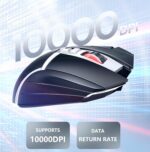 Premium RGB Gaming Mouse – Ergonomic Mouse for PC & Laptop (G502 Wireless Black) - Image 3