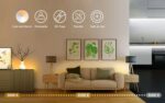 HomeMate Cct WiFi Led Smart Strip Lights Kit|5 Meter Length |180Leds/Mtr|Tuneable White,Shades of White from Warm to Cool White,Plastic,5 Meters - Image 3