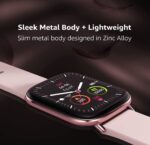 FCUK Fit Pro Full Touch 1.69" Superior Display Smartwatch, Sleek Design Metal Body, 8 Sport Modes, Spo2, Heart Rate Monitoring, IP 68 Water Resistance and Long Battery Life - Image 6