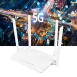 WiFi Router,4 Antennas, Wireless AC 300Mbps, Business Home Wireless AC Router for High Speed Internet, Supports WPA PSK, WPA2 PSK (Quad Antenna Router Through The Wall) - Image 6