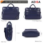 ADISA Laptop Messenger Office Bag Briefcase for Work for Men (LB6052) - Image 3
