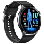 NORTH EDGE ET458 Smartwatch | ECG Detection, Heart Rate & SPO₂ Monitor, Sleep & Stress Tracking | AMOLED Display, Bluetooth Calling, NFC Access, IP68 Waterproof Fitness Watch - Image 3