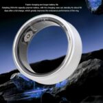 Smart Ring Health, Health Ring Multi Sports Modes Water Resistant Gesture Camera Control Ultra Thin Wearable Smart Ring with Charging Case for Men Women (12#) - Image 6