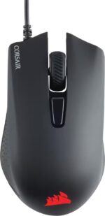 Corsair CH-9301011-AP USB Gaming Harpoon RGB Gaming Mouse, Backlit RGB LED, 6000 DPI, Optical Sensor - Image 3