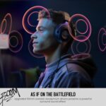 EKSA E900 Wired Stereo Gaming Headset-Over Ear Headphones with Noise Canceling Mic, Detachable Headset Compatible with PS4, PS5, PC, Laptop (Purple) (Purple) - Image 4