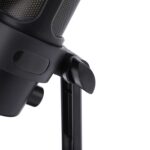 USB Gaming Microphone for PC, Condenser Mic with Quick Mute, Shock Mount, Gain Control, Ideal for Streaming Podcasts Videos, Metal Build - Image 5