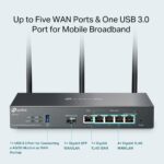 ER706W 0mada Gigabit AX3000 WiFi 6 VPN Router | 1x USB 3.0 Support USB Storage and LTE Backup with LTE dongle | Supports 0mada Mesh | Easy Set-up - Image 4