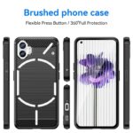 Basic Back Case Cover Compatible for Nothing Phone 1 (Carbon Fibre_Black) - Image 3