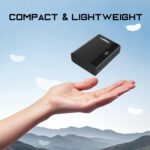 Tempt Fuel 10000mAH Power Bank 22.5W Fast Charging, Digital LED Display with Type C & USB | Chic & Compact | 2Way Port | All iPhone & Android Smartphones | QC + PD (Black) - Image 4
