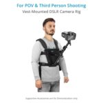FLYCAM DSLR Camvest - Hands-Free Front & Rear Body Camera Mount Harness. Payload Up to 1.5kg / 3.3lb. 3rd-Person Camera Mount Rig for POV Or Third-Person Shooting Angles. (FLCM-CMVT-01) - Image 3