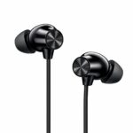 Original Studio Sound Compatible with OnePlus Z3 Wireless Earphones All-Day Battery – Bluetooth Neckband with Mic 12.4mm Drivers IP55 for Fitness Enthusiasts (Black) XC155 (MWER98) - Image 4