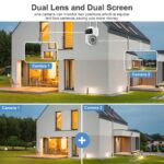 8MP HD WiFi Security Camera, Dual Camera System with 355° Pan 90° Tilt, IP65 Waterproof, Motion Detection, Two-Way Voice, Cloud Storage, Night Vision - Image 4