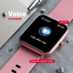 Fire-Boltt Ninja Call Pro Plus Bluetooth Calling Smart Watch, 1.83″ HD Display, AI Voice Assistant, 120+ Sports Modes, IP67 Waterproof, SpO2 & Heart Rate Monitor Smartwatch for Men & Women - Pink - Image 5