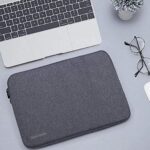 Dynotrek Feeder 11.6 Tablet Laptop Sleeve Case Cover Slimfit Hand Bag Compatible for Most SurfaceBook Pro 9 8 7/Go 2 3, MacBook Air 11/12, 11-12 Inch HP Asus Samsung Chromebook -Denim Grey - Image 4