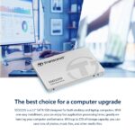 Transcend 250GB 225S 2.5" SATA Internal SSD | SATA III 6Gb/s | 3D NAND Flash | up to 500/330 MB/s | DDR3 DRAM | 3 Yrs Warranty | Fastest Solid State Drive | TS250GSSD225S - Image 5