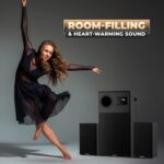 Obage Newly Launched Ultra 8 2.1 Channel Home Theatre with 250W Peak Powerful Sound | Bluetooth 5.0, HDMI ARC, Optical & AUX Input - Image 5