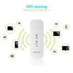 4g LTE USB Network Adapter Wireless WiFi Hotspot Router Modem Stick Hot Spot Adapter Myfi Stick 4g LTE Unlocked Unlock WiFi with Sim Card for Computer (with WiFi) - Image 3