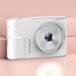 Digital Camera 48MP 4K Vlogging Camera with 2.4 Inch Screen 16X Digital Zoom Compact Camera for Teens Beginner Adult (White) - Image 7