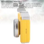4K 64MP Digital Camera | 2.4inch IPS Screen & 16x Zoom | Rechargeable Portable Camera for Travel/Vlogging/Selfies | Image Stabilization & Illumination (32GB) - Image 5