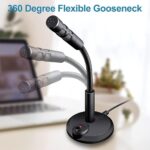 Drumstone 𝟏𝟓 𝐘𝐞𝐚𝐫𝐬 𝐆𝐮𝐚𝐫𝐚𝐧𝐭𝐞𝐞 Desktop USB microphone for PC laptop, easy setup mic for gaming podcast and online meetings - Image 4