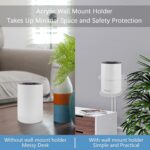 HOLACA Wall Mount for TP-Link Deco XE75/XE75Pro/PX50 Mesh WiFi 6 System(AXE5400) Simple and Sturdy Acrylic Wall Mount Holder Stand Bracket(2 Pack) - Image 3