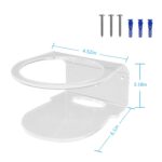 HOLACA Wall Mount for TP-Link Deco XE75/XE75Pro/PX50 Mesh WiFi 6 System(AXE5400) Simple and Sturdy Acrylic Wall Mount Holder Stand Bracket(2 Pack) - Image 5