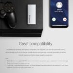 Transcend Information 120GB Portable SSD TLC USB 3.1 Gen 2, Silver (TS120GESD240C) - Image 6