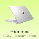 HP Laptop 15s, 12th Gen Intel Core i7-1255U Laptop (16GB DDR4, 512GB SSD), 15.6"/39.6cm, FHD, Windows 11, MS Office 2021, Silver, 1.69kg, Intel Iris Xe Graphics, Backlit KB, fq5190TU - Image 5