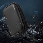 Hard Drive Case for 2.5-inches Hard Disk Portable Storage Shell for Gadget Hard Disk USB Cable Power Bank Mobile Charger Earphone, Water Resistant (Black) - Image 8