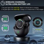 Smart Ring for Women Men - Fitness Ring with Sleep & Step Tracker | Waterproof Health Ring with Heart Rate Monitor, (Black, 9) - Image 7