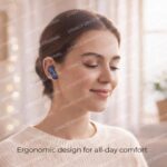 Original True Wireless Earbuds for OnePlus Buds 2R, 12.4mm Drivers, Playback:Upto 48hr, IP55 Rating, TWS Ear Buds with mic [Black] - Image 5