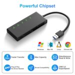 USB3.0 Multi Card Reader, Multi SD Card Reader Compatible with SD, Micro SD, TF, Compact Flash,CF, XD, MS Card, 5Gbps High-Speed USB Card Reader Adapter, Sony Memory Stick Pro Duo Adapter - Image 7