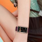 Black Fitness Tracker Smart Bracelet for Men and Women Ladies Smart Watch with Pedometer Sleep Message Notification 1.47" Full Touch Screen for Android and iOS Phones - Image 7