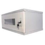 NAVKAR SYSTEMS(RK-4U) 4U CCTV Dvr Rack/Nvr/Server/Network Rack with 4 Power Socket Plug Transparent Glass Door Metal Cabinet Box - Image 3