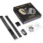 Fitness Tracker with 24/7 Health Monitor, Sleep & Heart Rate Tracking - Dual PPG&ECG Wellness Insights | SOS Alert & Family Sharing | 15-Day Battery, 188 Sport Modes, Aerospace Aluminium Build(Gold) - Image 10