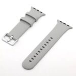Colorcase Smart Watch Strap Soft Silicon Strap 22mm Compatible With CrossBeats Ignite Surge Smart Watch Silicon Strap Band - (Light Grey) - Image 3