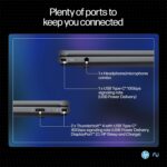 HP OmniBook Ultra Flip (Previously Spectre) Intel Core Ultra 7 256V 47 Tops (16GB LPDDR5X, 1TB SSD) OLED, 500 nits,14''/35.6cm, Touch 2-in-1, Win11, Office21, Gray,1.34kg, fh0026TU Next Gen AI Laptop - Image 6