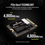 Corsair MP600 MINI PCIe 4.0 x4 NVMe M.2 SSD – M.2 2230 – Up to 7,000MB/sec Read – High-Density TLC NAND – Great for Steam Deck and Microsoft Surface - Image 4