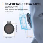 EKSA H15 Professional Wired Headphones with mic Computer Headset with Microphone for pc Black - Image 6