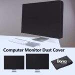 Dorca® Dustproof & Waterproof Monitor Cover for iMac 24-inch (2021/2023/2024) - Premium All-in-One Desktop Computer Dust Protector | Scratch-Resistant Fabric | Perfect Fit for Apple iMac M1/M3 - Black - Image 4