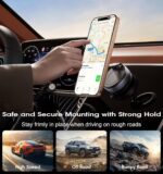 VEZPAX 360° Magnetic Car Mobile Holder for Dashboard - Strong Vacuum Suction Phone Mount | Hands-Free Cell Phone Stand with Shockproof Grip for Car | Office & Table (Model 2) - Image 6