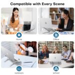 Omoton Buyerzone Foldable Height Adjustable Metal Frame Laptop Stand Tabletop - Image 7