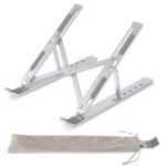 Omoton Buyerzone Foldable Height Adjustable Metal Frame Laptop Stand Tabletop - Image 8