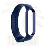 Silicone Replacement Band Strap for Mi Band 5 & Mi Band 6 Fitness Band Straps Pack Of 6 (Black-Navy Blue-Grey-Blush-Wine-Orange)(Note: Device Not Included) - Image 8