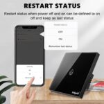Ledgebit Wi-Fi Smart Boiler Switch Controller | 20A Heavy Duty Wall Switch for Geysers & Boilers | Alexa & Google Assistant Compatible | App Remote Control | Black - Image 6
