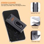 Tukzer Multifunctional 8-in-1 Cleaning Kit with 3-in-1 Cleaning Pen, Screen Cleaner Spray, Cleaning Brush for Keyboard, Mobile Holder| for Gadgets, Earbuds, Mobile, Tablet, Laptop, Computer (Black) - Image 5